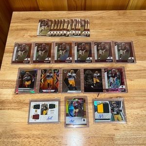 (28) 2020 Prizm Optic Certified AJ DILLON RC Jersey Patch Auto #ed RPA LOT 28